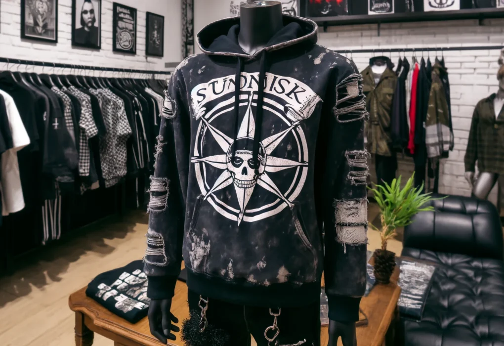 punk hoodie