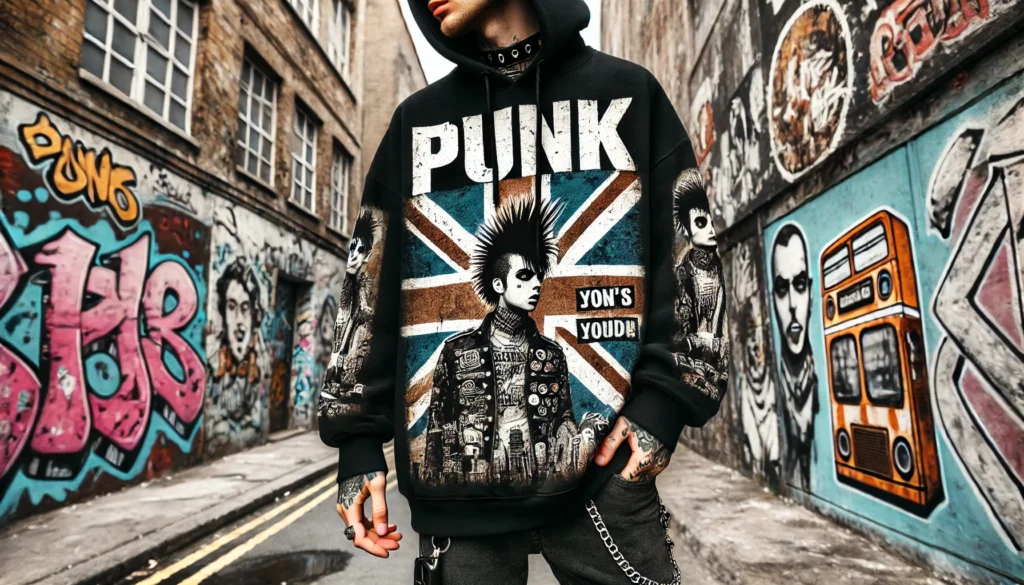 punk hoodie