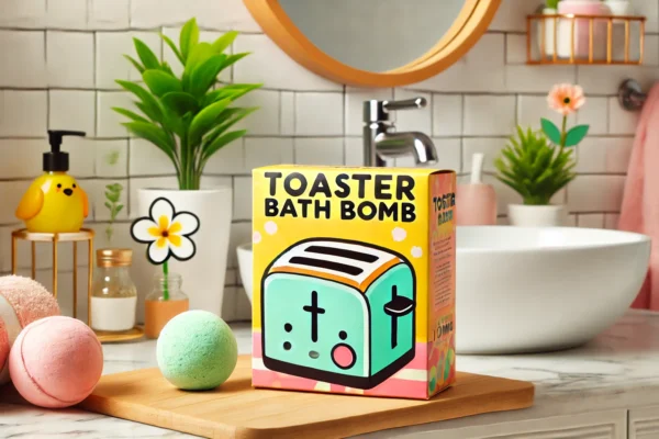 toaster bath bomb