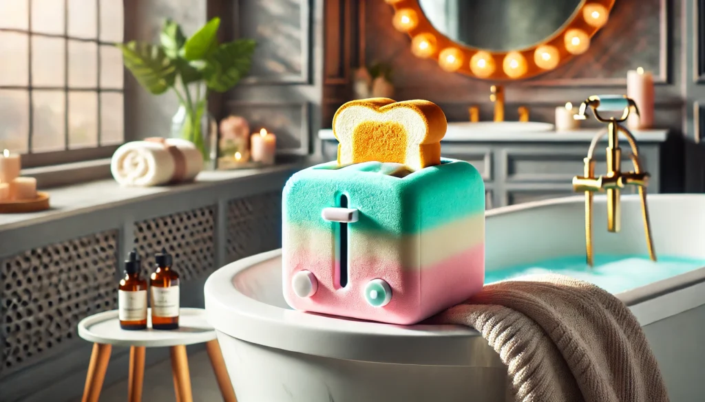 toaster bath bomb