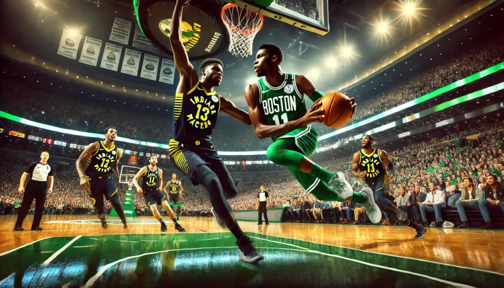 boston celtics vs pacers match player stats