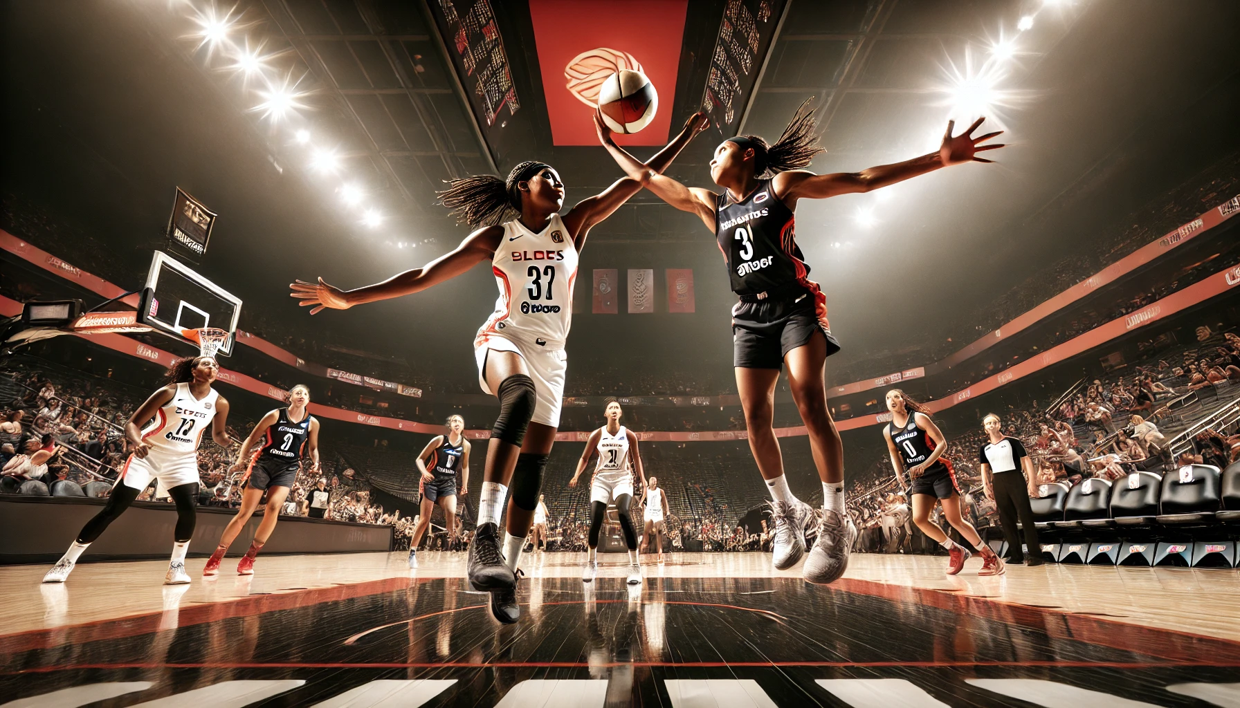 las vegas aces vs atlanta dream match player stats