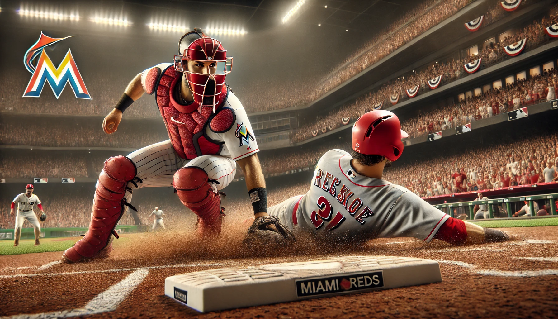 miami marlins vs cincinnati reds match player stats