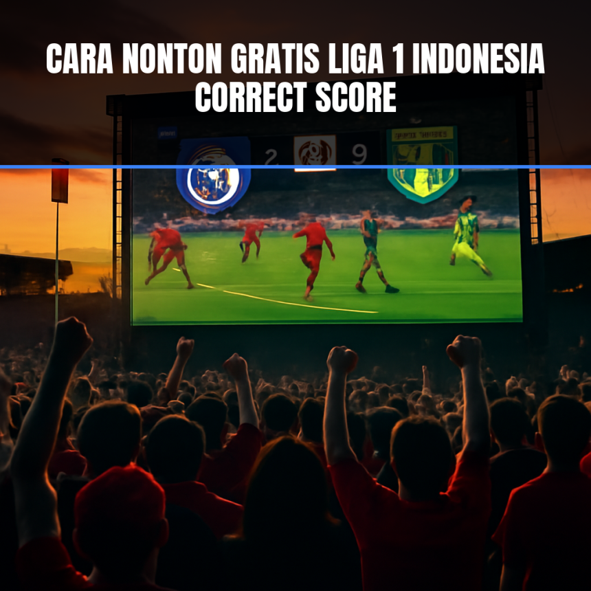 cara nonton gratis liga 1 indonesia