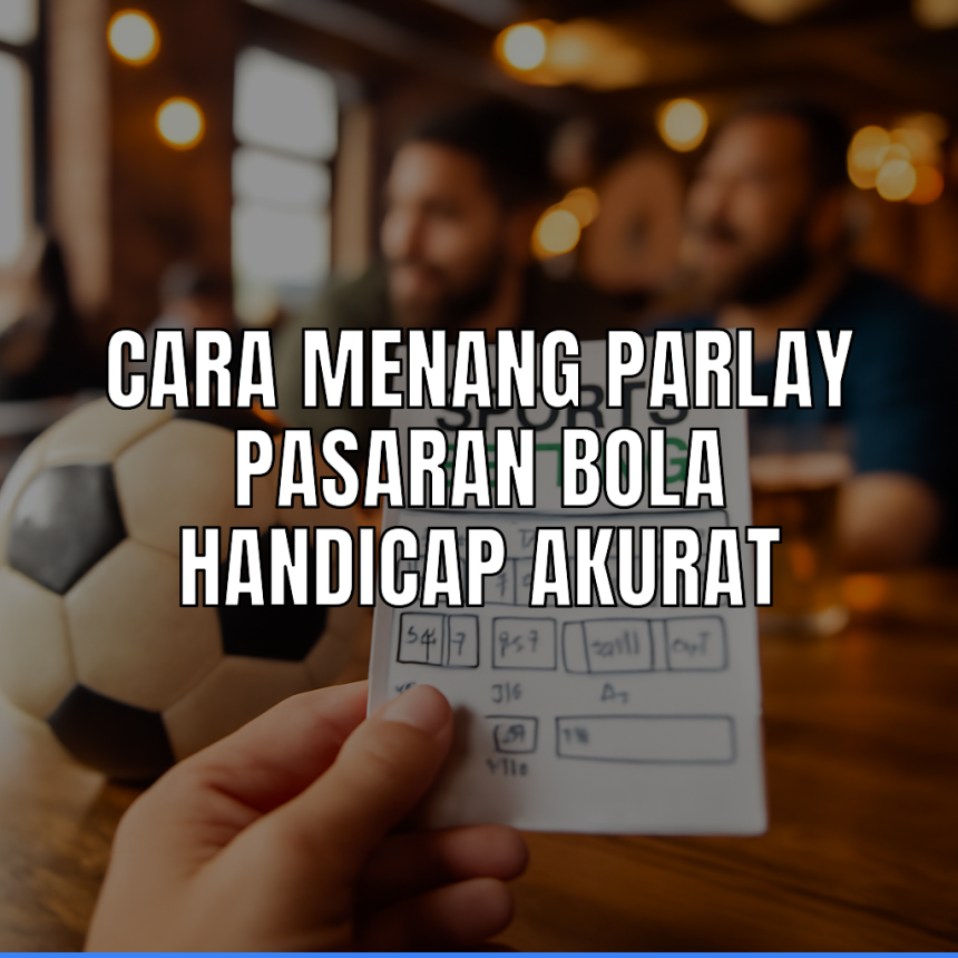 Cara menang parlay pasaran bola handicap
